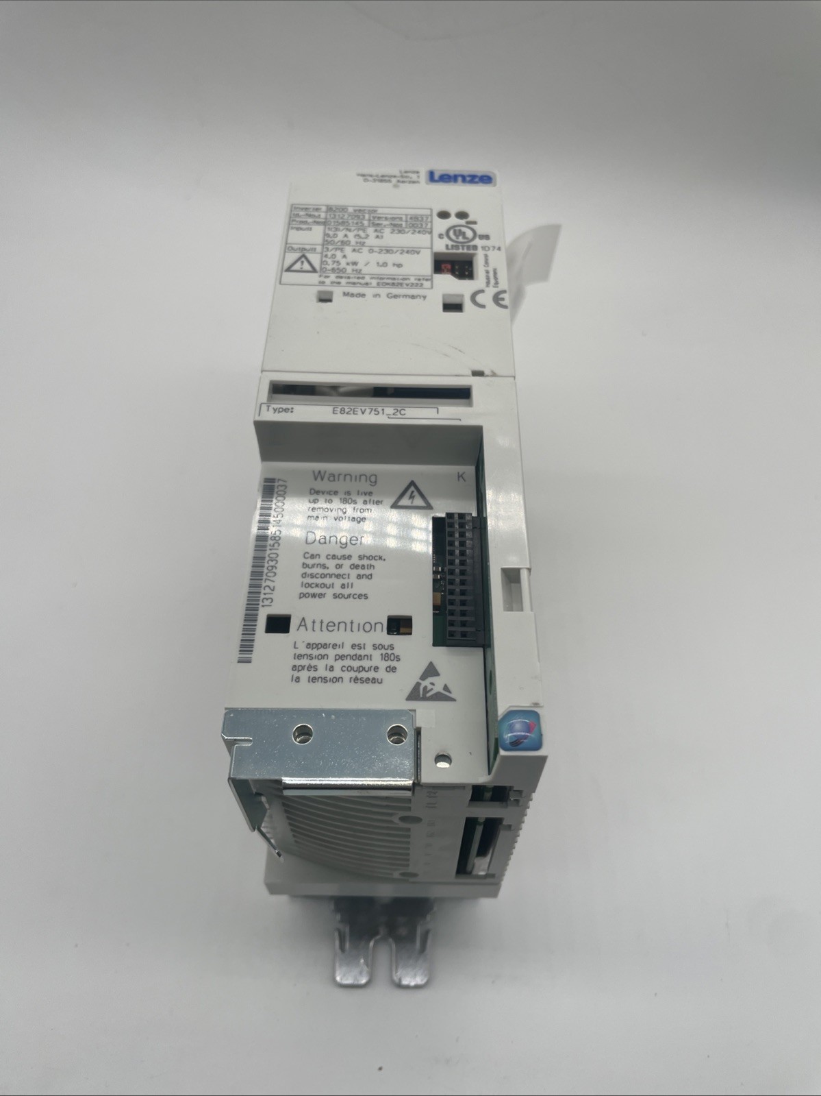 Lenze Frequenzumrichter E82EV751_2C 0,75KW - Bild 3