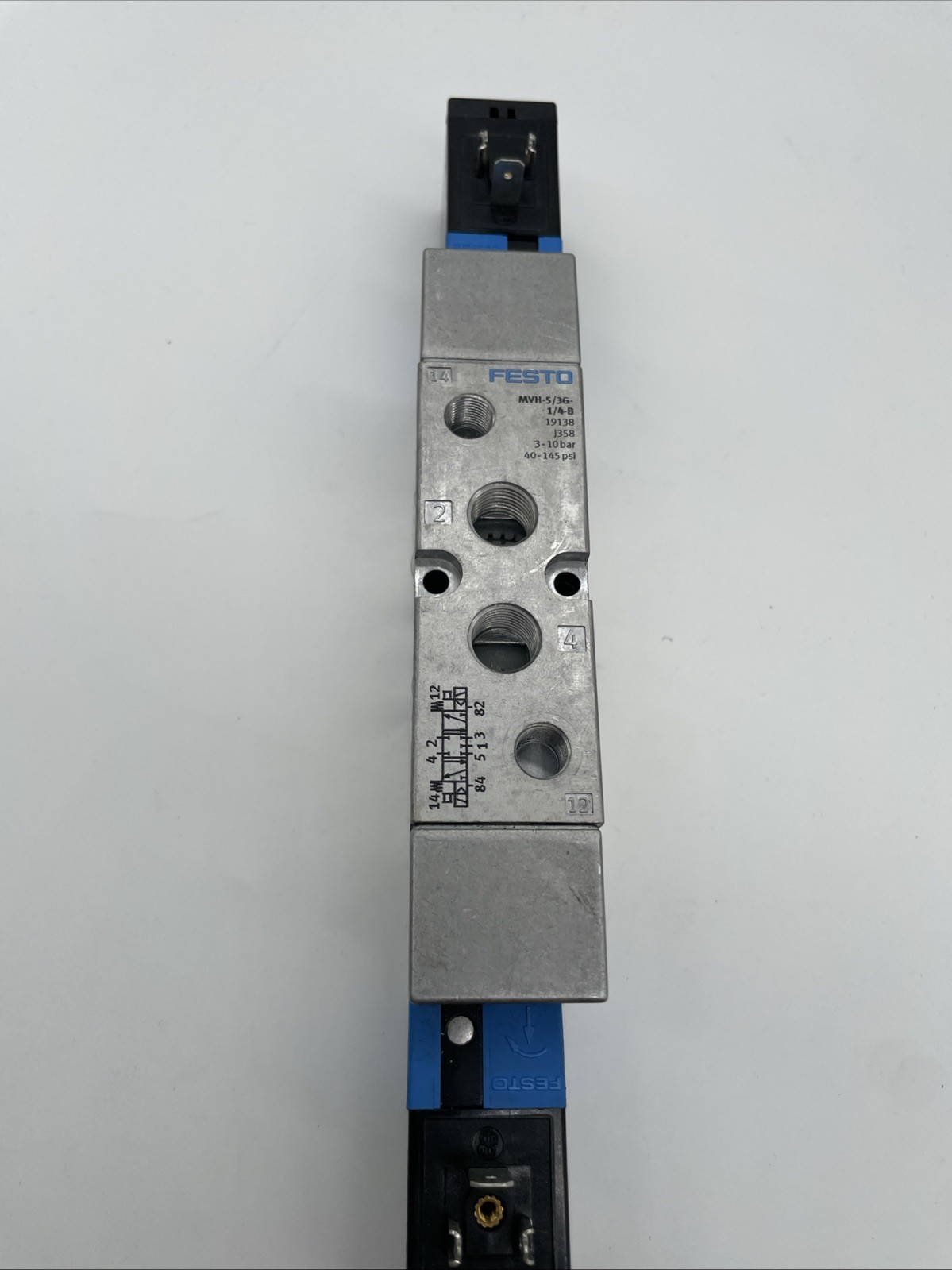 Festo MVH-5/3G-1/4-B (19138) Magnetventil, 5/3-Wege G1/4, 24 V DC - Bild 2