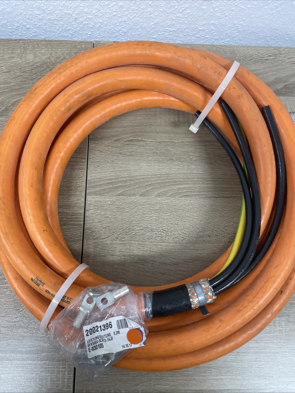 Siemens Power Cable 6FX5002-5CR73-1AJ0, MOTION-CONNECT 500, 8 m
