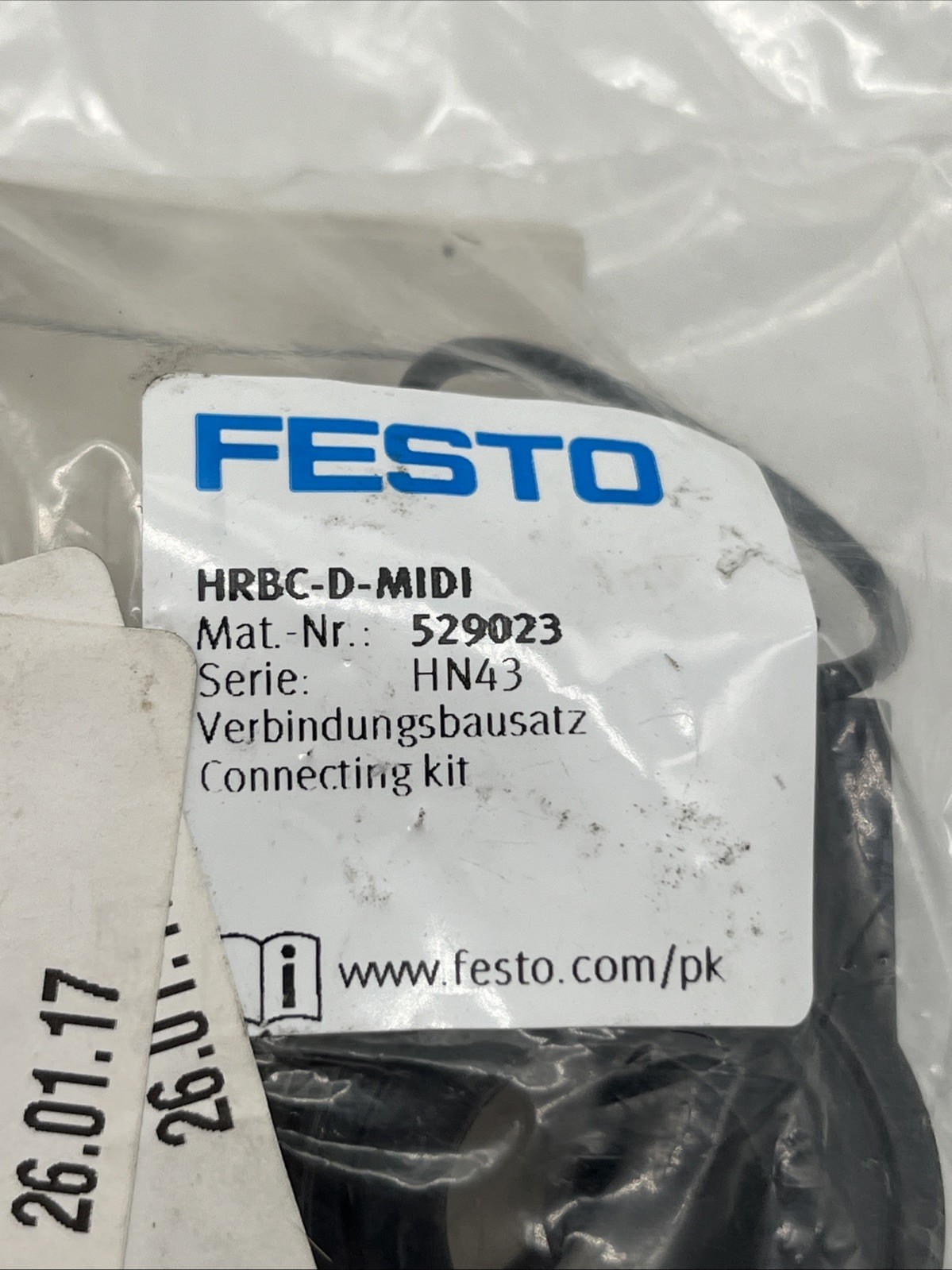 Festo HRBC-D-MIDI Verbindungsbausatz (529023) – NEU - Bild 2