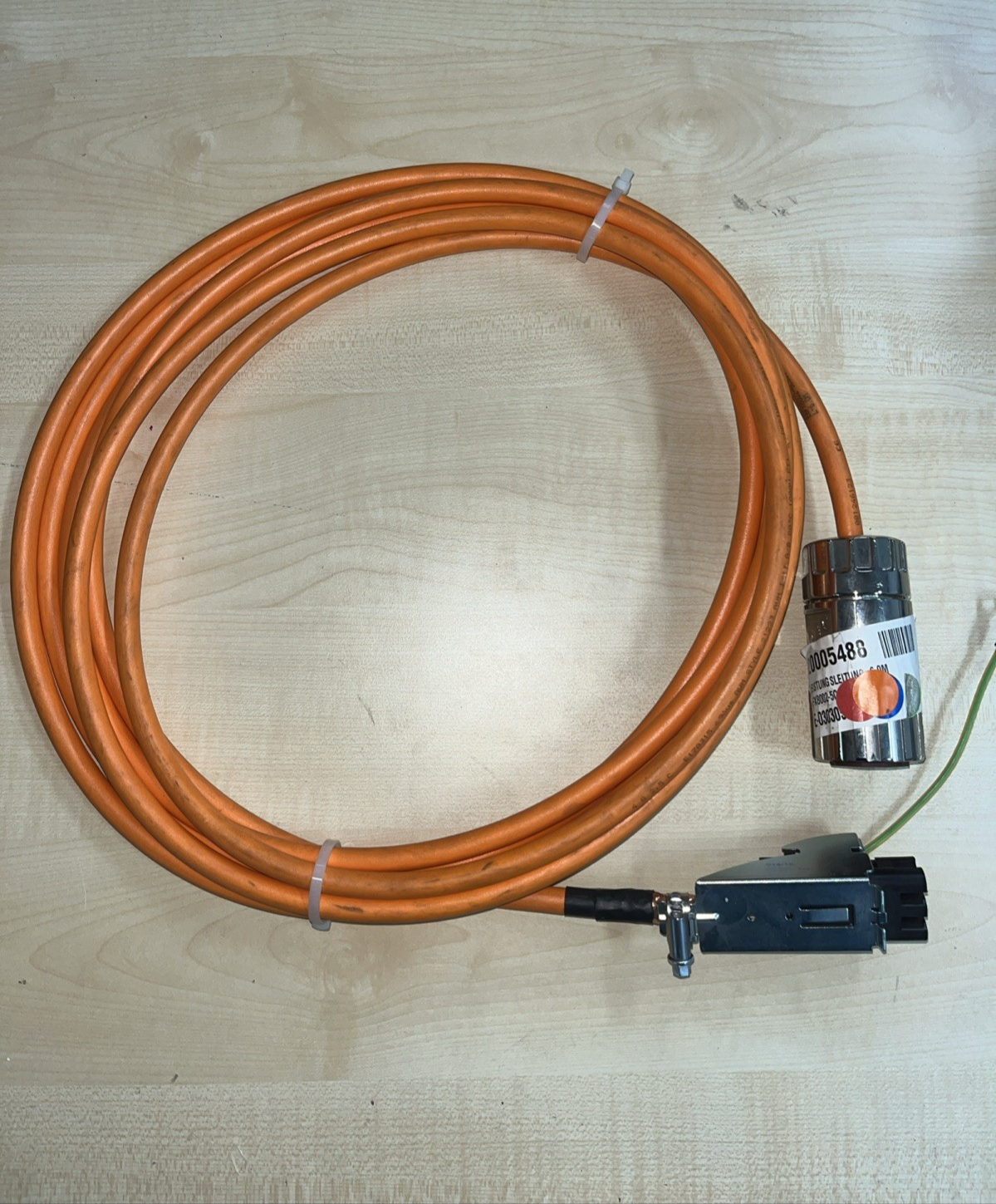 Siemens 6FX8002-5CS31-1AG0 Power Cable, preassembled, 6 m