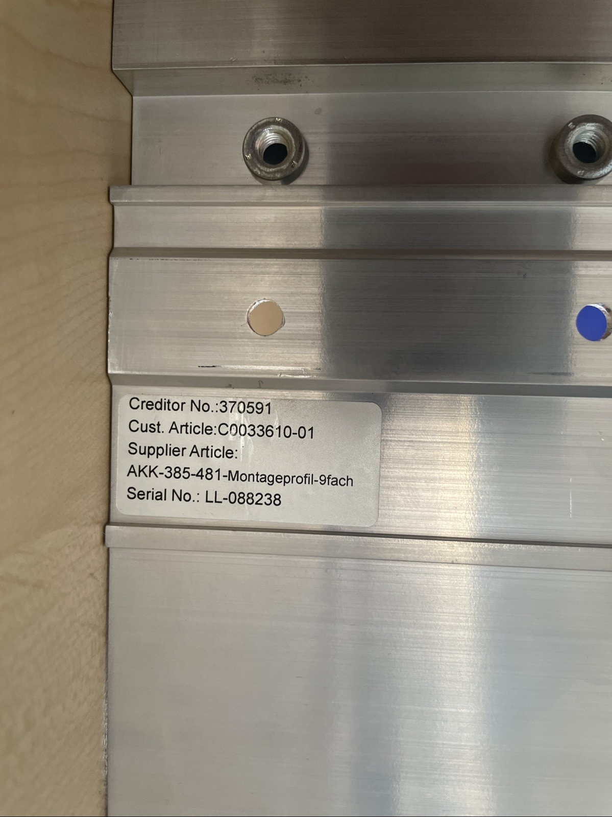 B&R ACOPOSmulti 8B0M0090HW00.000-1 Montageplatte mit Rückwand 9 Steckplätze - Bild 13