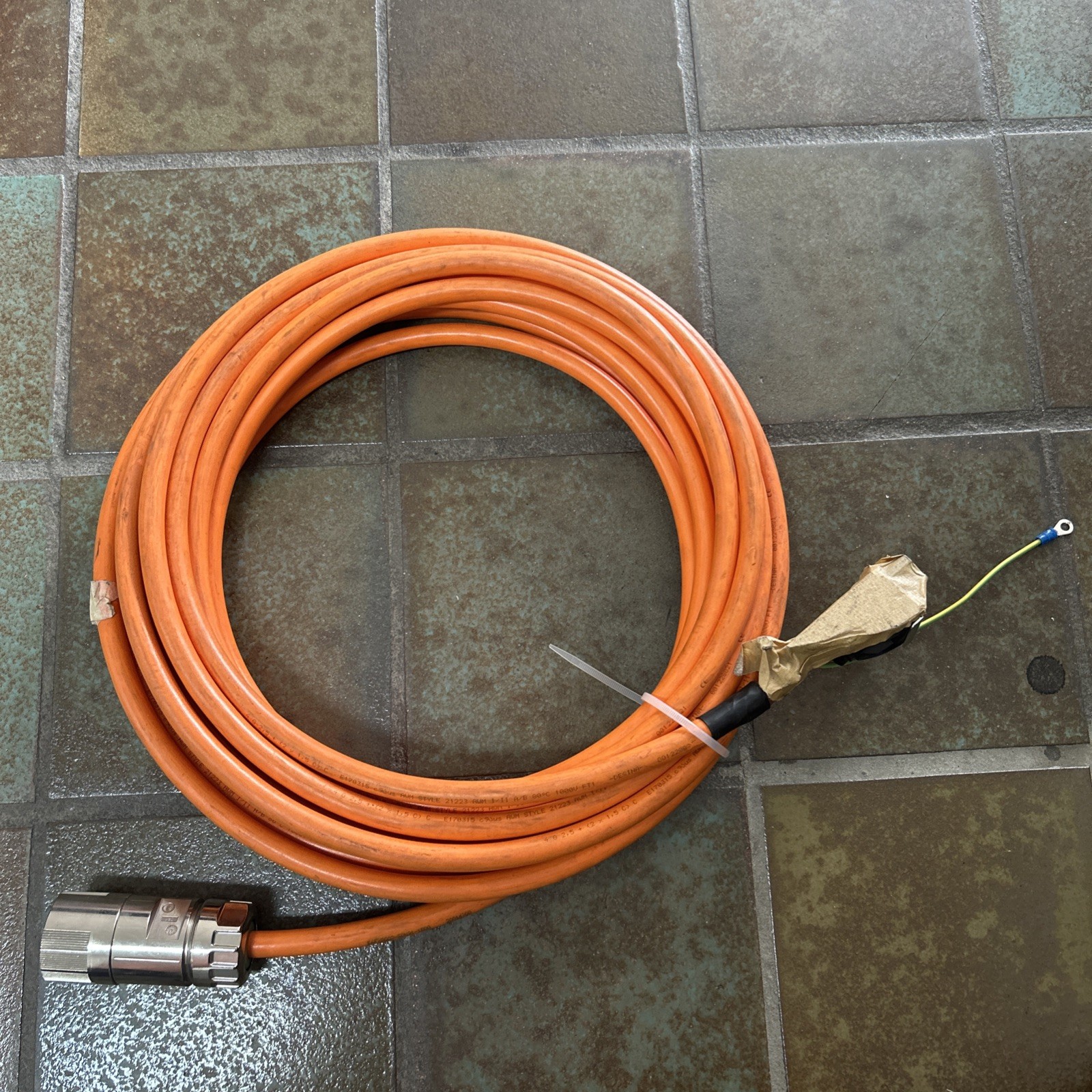 Siemens MOTION-CONNECT 800PLUS Leistungsleitung 6FX8002-5DN31-1BD0, 13 m