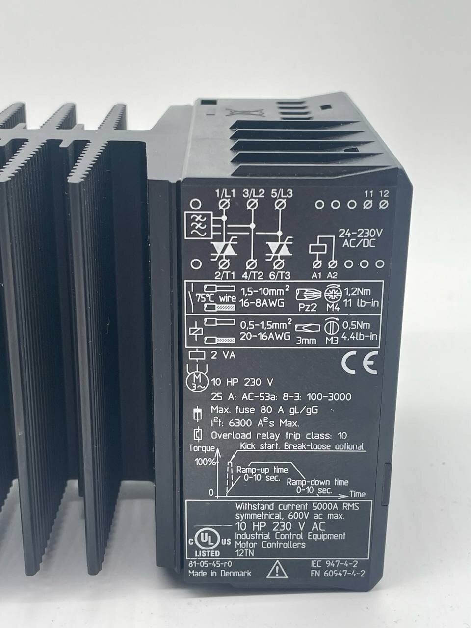 Danfoss VLT MCD 100-011 Sanftstarter 11 kW, 25 A, 400–480 V (MPN 175G4008) - Bild 4