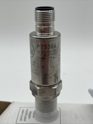 ifm PT5304 Drucktransmitter 0…10 bar, G1/4, 4–20 mA, M12 - Bild 3