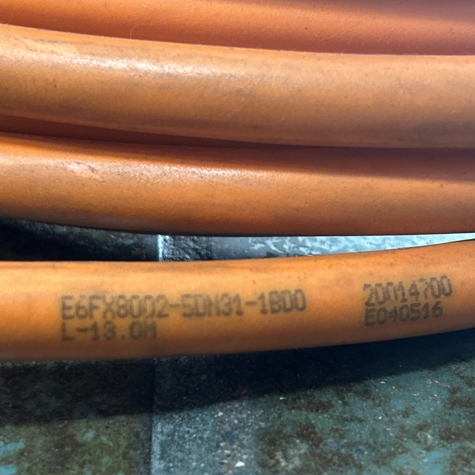Siemens MOTION-CONNECT 800PLUS Leistungsleitung 6FX8002-5DN31-1BD0, 13 m - Bild 2