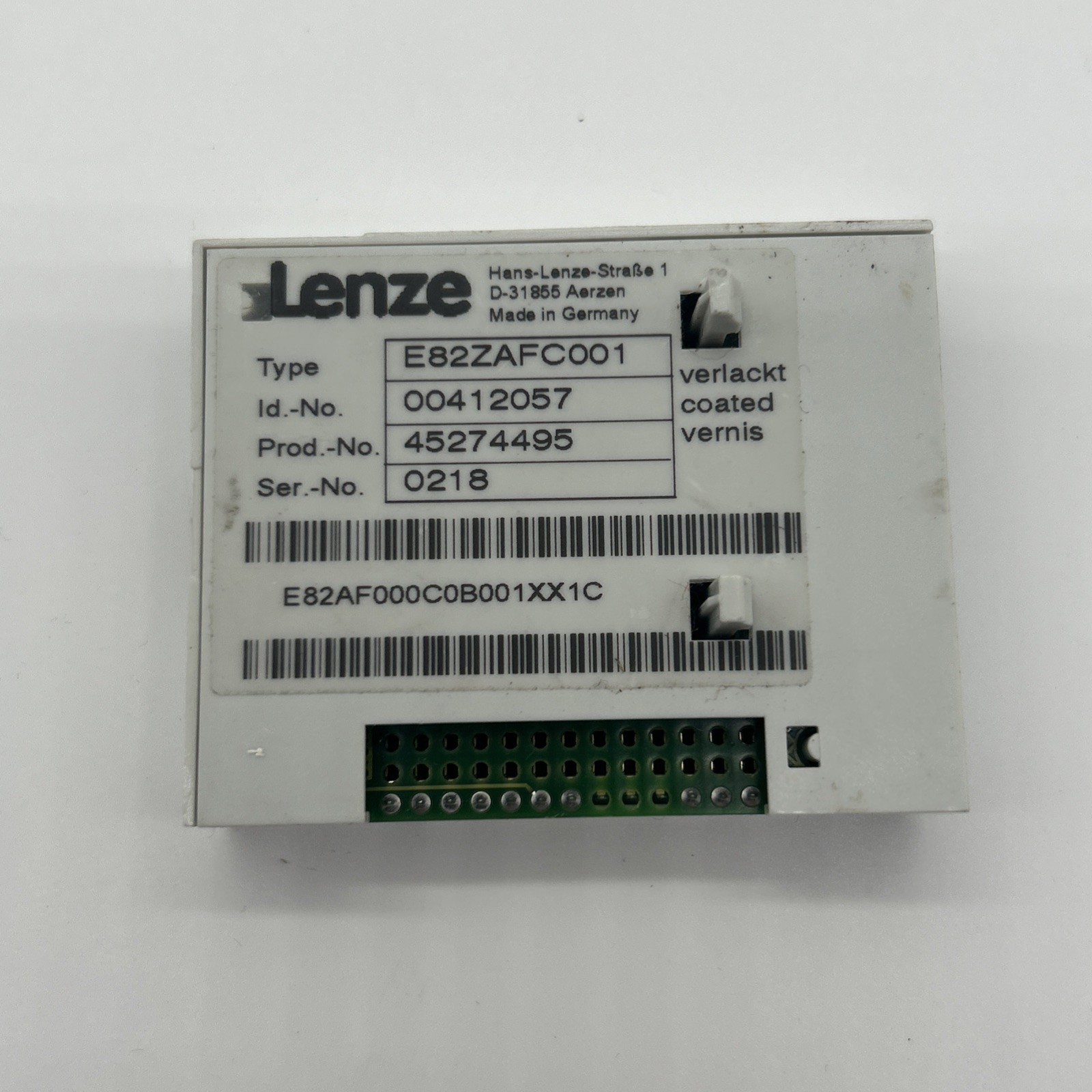 Lenze CAN‑I/O Funktionsmodul E82ZAFC001 (FIF, PT) – für 8200 vector - Bild 2