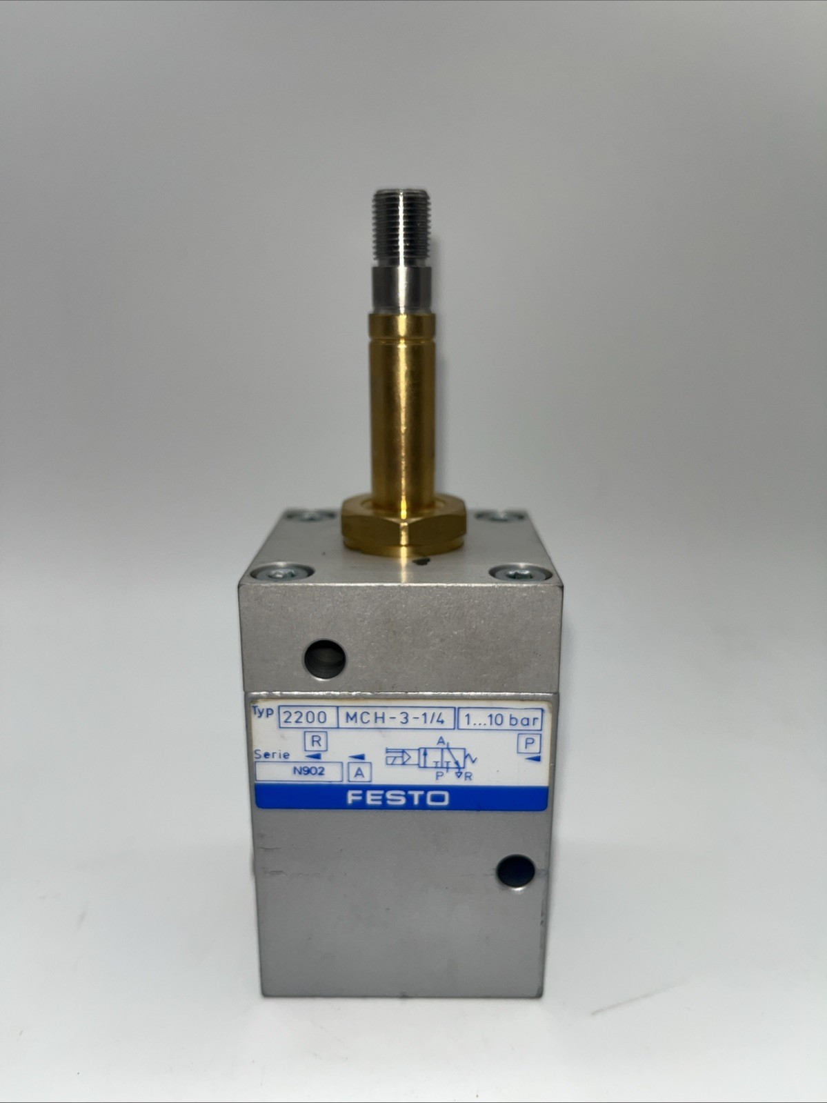 Festo MCH-3-1/4 Magnetventil 3/2, G1/4 (Teilenr. 2200) – NEU - Bild 2