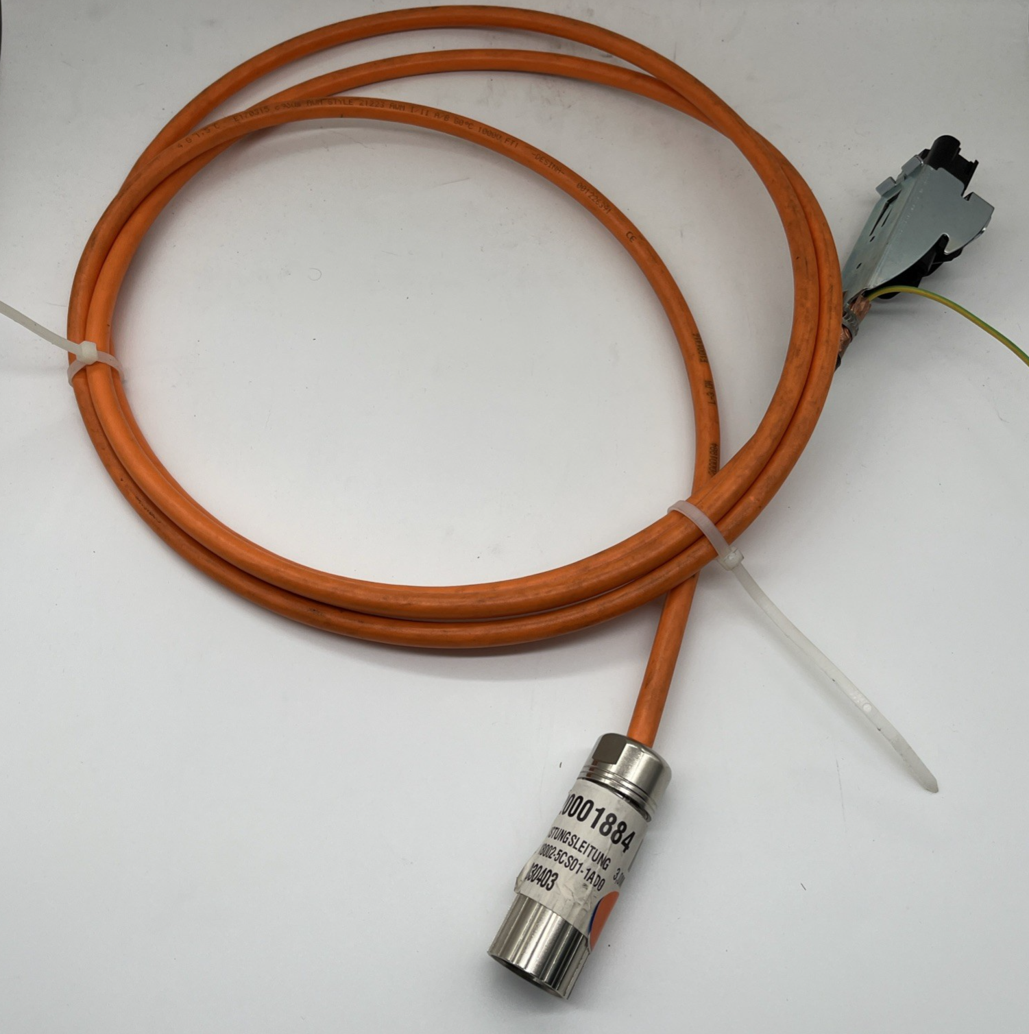 Siemens Power Cable 6FX8002-5CS01-1AD0 – 3 m – MOTION‑CONNECT 800PLUS