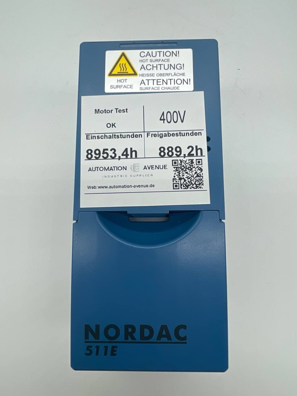 NORD NORDAC PRO SK 511E-550-340-A-C-TR1 Frequenzumrichter 0,55 kW, 3~380–480 V - Bild 2