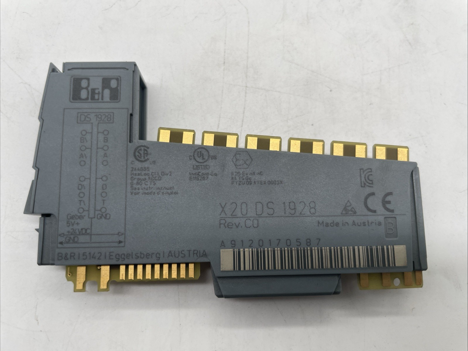 B&R X20DS1928 Digitalsignalmodul, 1× EnDat 2.1/2.2 – gebraucht - Bild 2