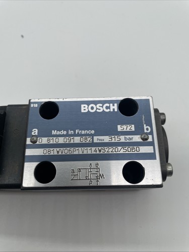 BOSCH Rexroth 081WV06P1V114WS220/50B0 Wegeventil (0 810 091 082) - Bild 3