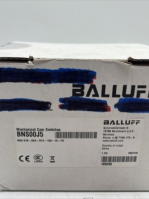 Balluff BNS00J5 – Mechanischer Nockenschalter BNS 819-D04-R12-100-10-FD, 4 Positionen, IP67 - Bild 3