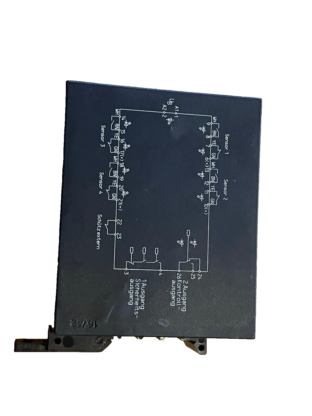 elobau 462121H1U Sicherheitsauswerteinheit | Serie 46212, 24 V AC/DC - Bild 2
