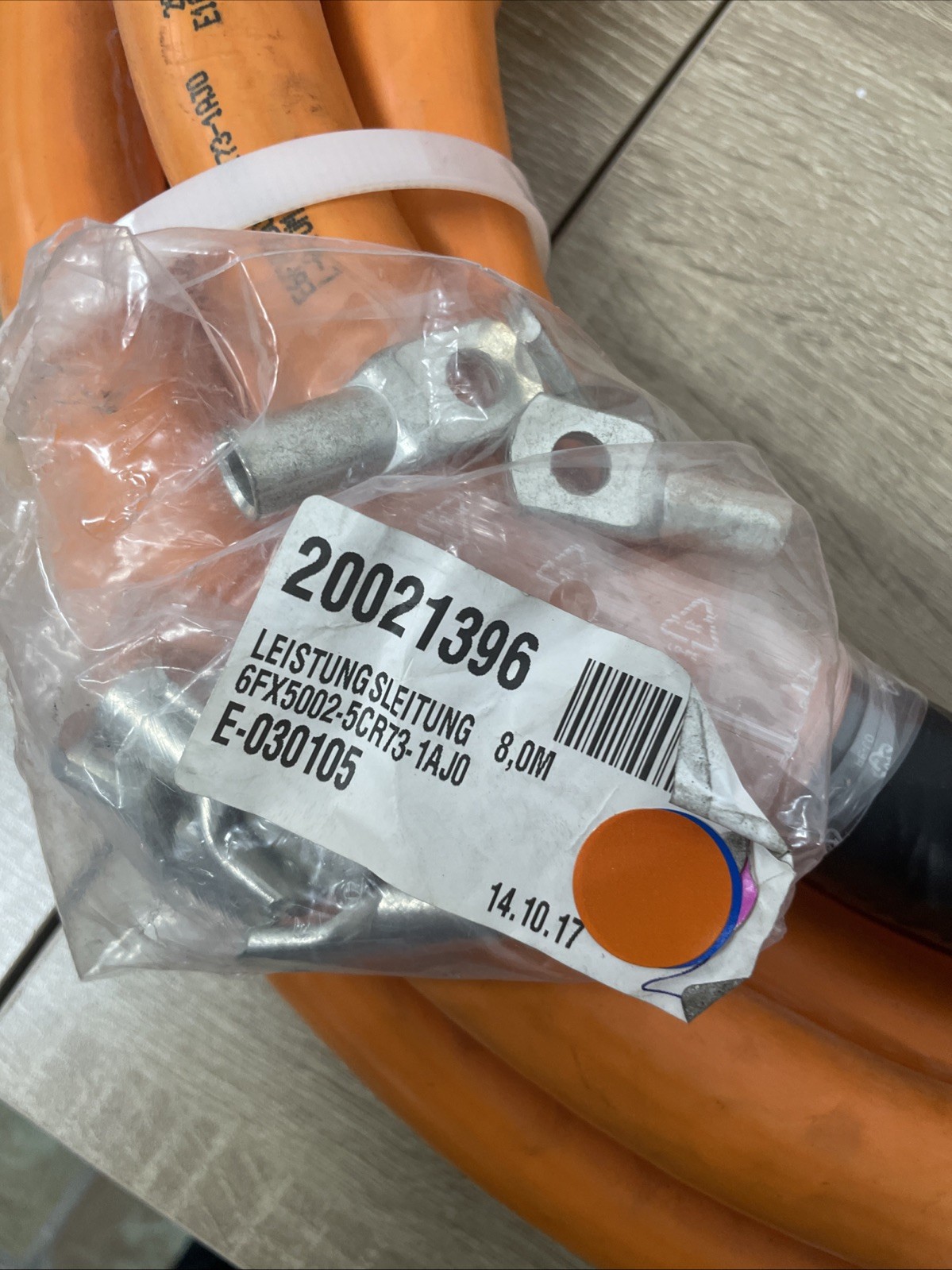 Siemens Leistungsleitung 6FX5002-5CR73-1AJ0, MOTION-CONNECT 500, 8 m - Bild 4
