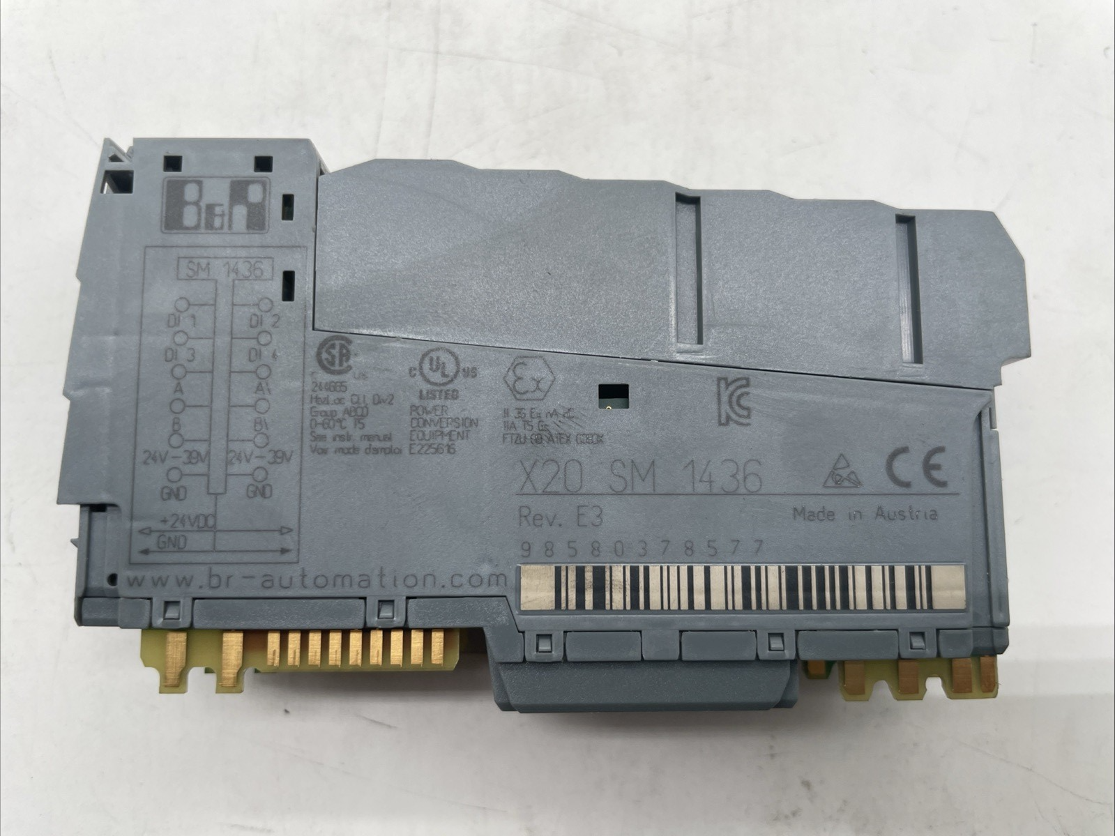 B&R X20SM1436 Schrittmotormodul – 1x 3 A, 24–39 VDC, 4x DI - Bild 3