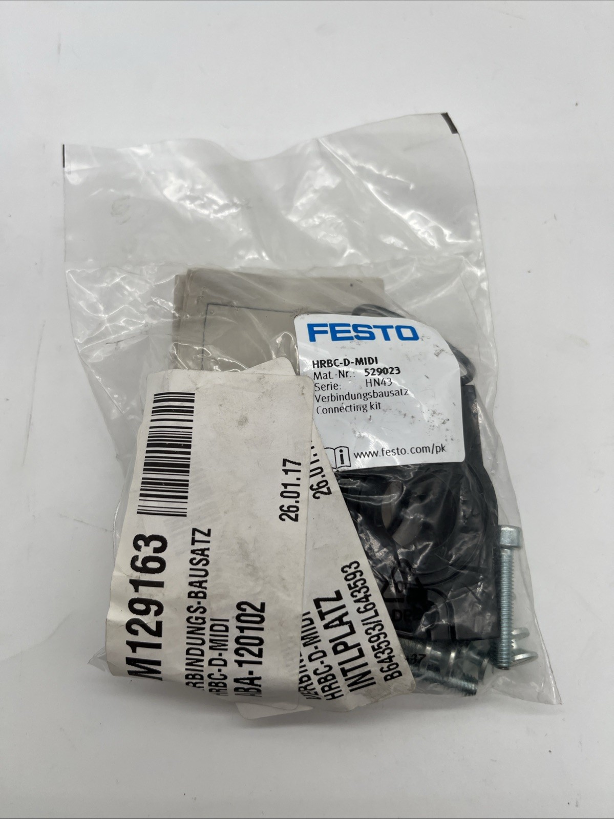 Festo HRBC-D-MIDI Connecting Kit (529023) – NEW