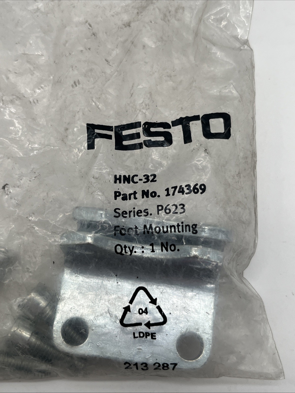 Festo HNC-32 Fußbefestigung, Bestell-Nr. 174369 – NEU – OVP - Bild 2
