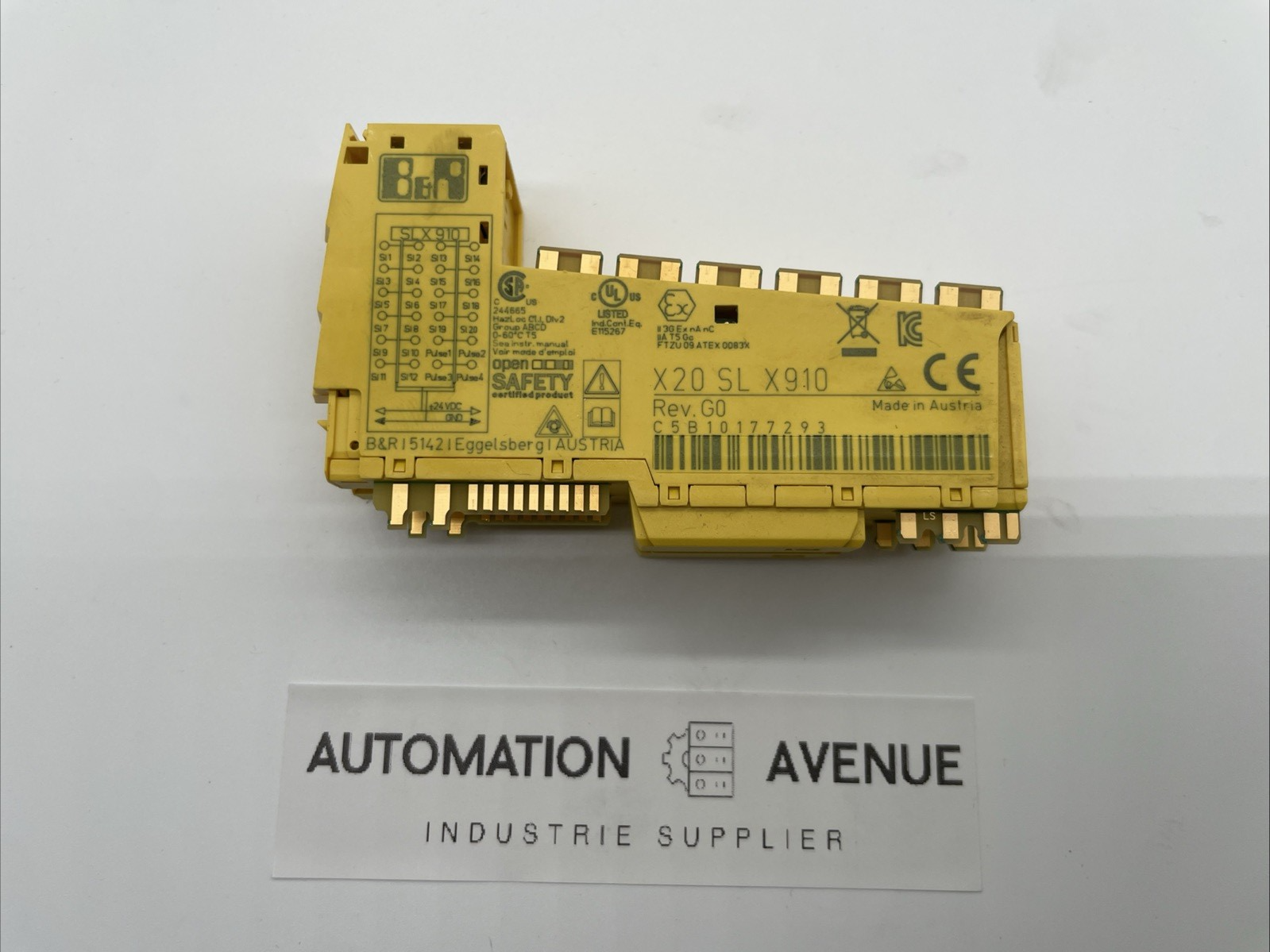 B&R X20SLX910 SafeLOGIC-X Sicherheits-SPS-Modul – 20 sichere Eingänge, 4 Pulsausgänge, 24 VDC – Neu - Bild 2