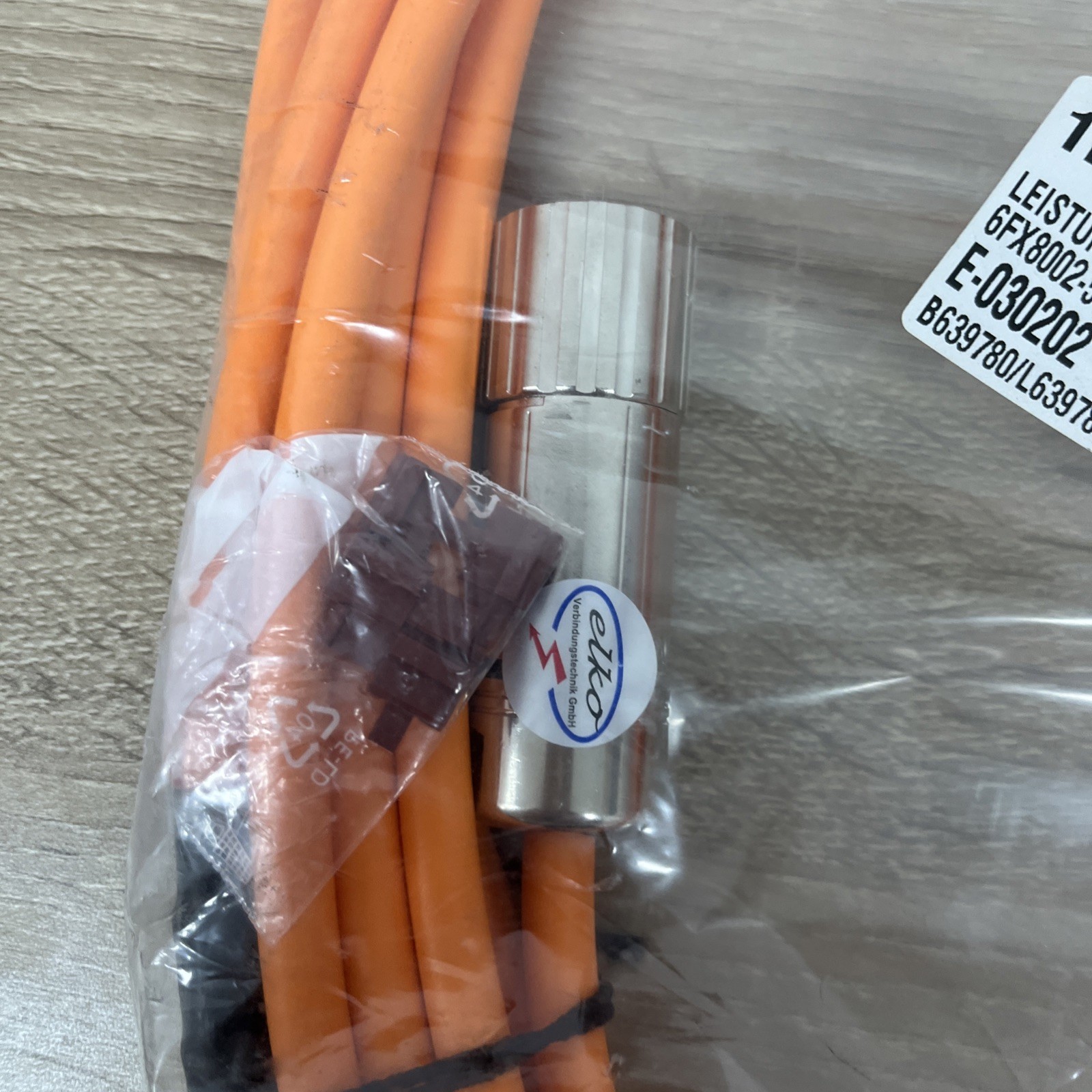 Siemens Power Cable 6FX8002-5CS01-1AK0, Motion‑Connect 800PLUS, 9 m - Bild 4