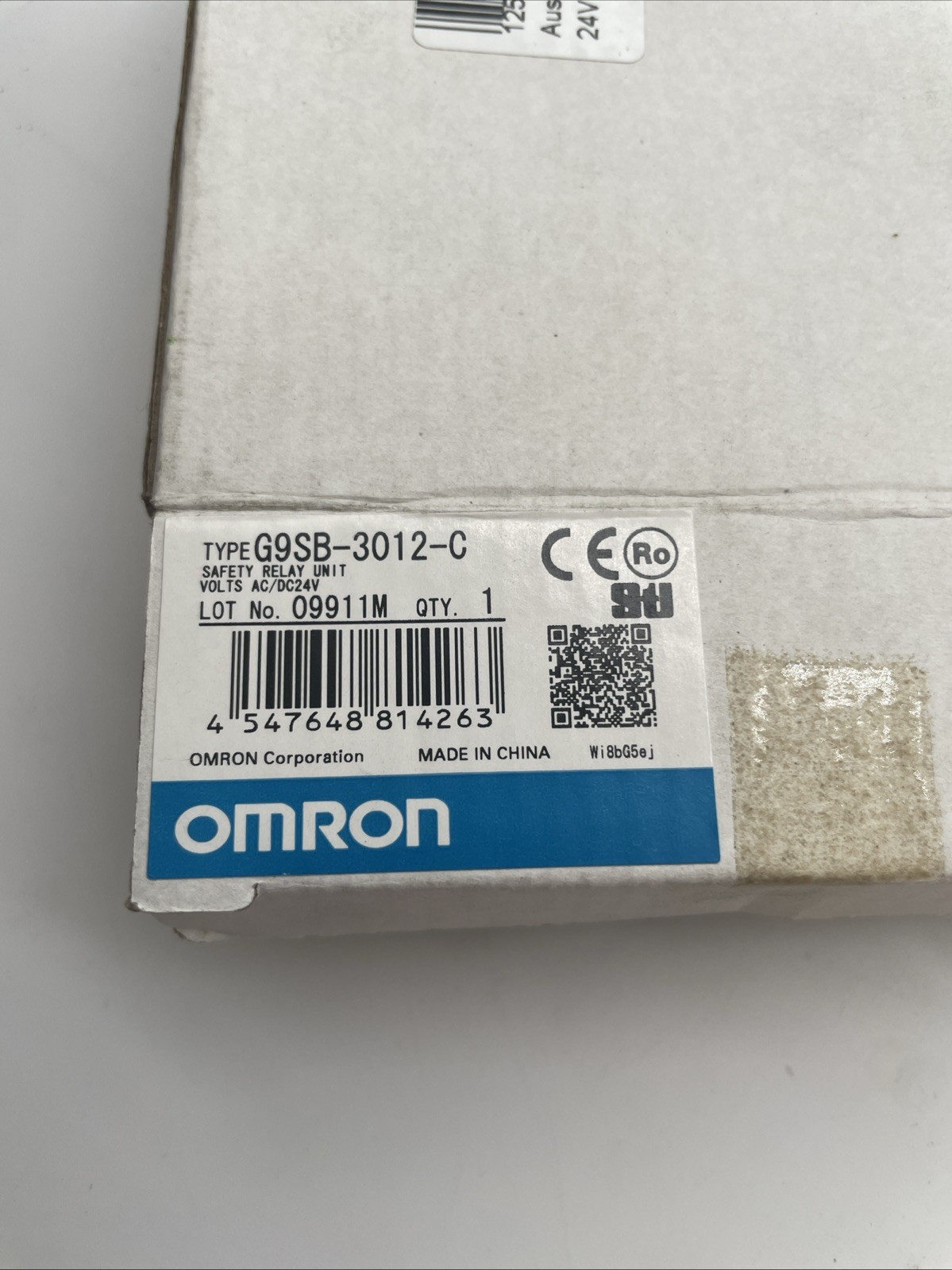 OMRON G9SB-3012-C Sicherheitsrelais 24V AC/DC, 3NO+1NC, manueller Reset - Bild 5