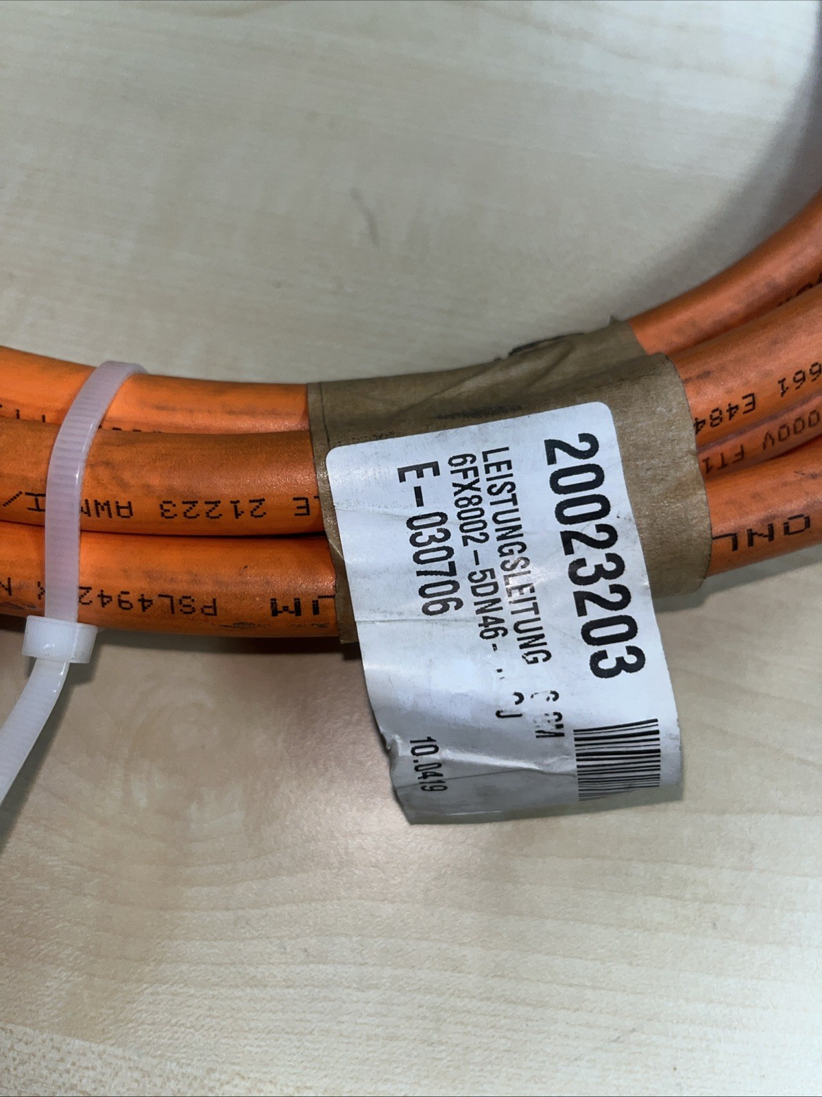 Siemens 6FX8002-5DN46-1AG0 Power Cable, pre-assembled, 6 m – MOTION‑CONNECT 800PLUS - Bild 2