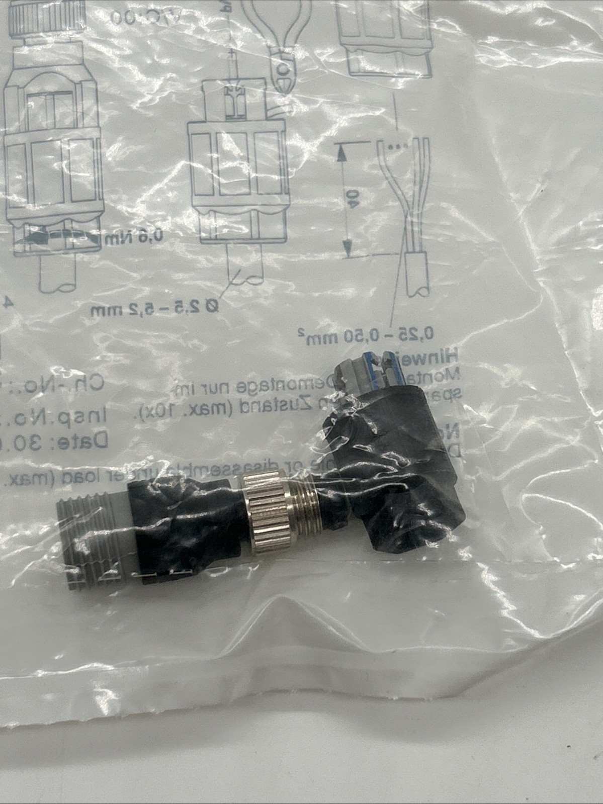 Phoenix Contact SACC-M 8MS-4QO-0.5-M (1441037) M8 connector, 4-pin, A-coded, IDC - Bild 3