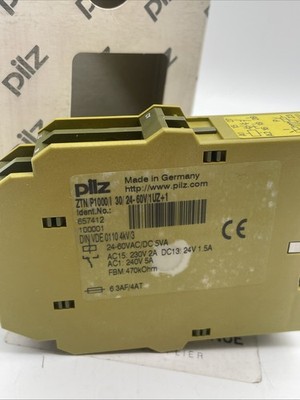Pilz ZTN Zeitrelais ZTN/P1000/I30/24-60V/1UZ+1SZ (Best.-Nr. 657412) - Bild 4
