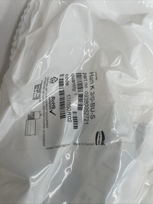 HARTING Han K 3/0 BU-S Buchseneinsatz 3-polig, 200 A, Axialschraubanschluss, Größe 24B (09380052721) - Bild 2