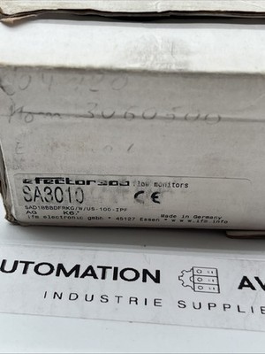 ifm SA3010 Strömungswächter mit Display, IP67 - Bild 3